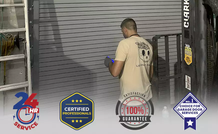 Garage Door Bottom Panel Repair in Wilton Manors, FL