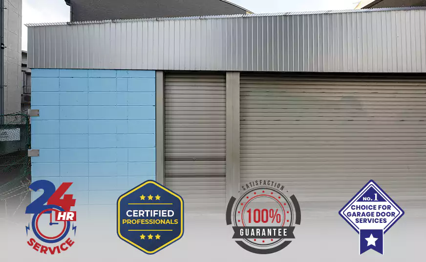 Commercial Metal Roll Up Garage Doors Installation in Wilton Manors, FL