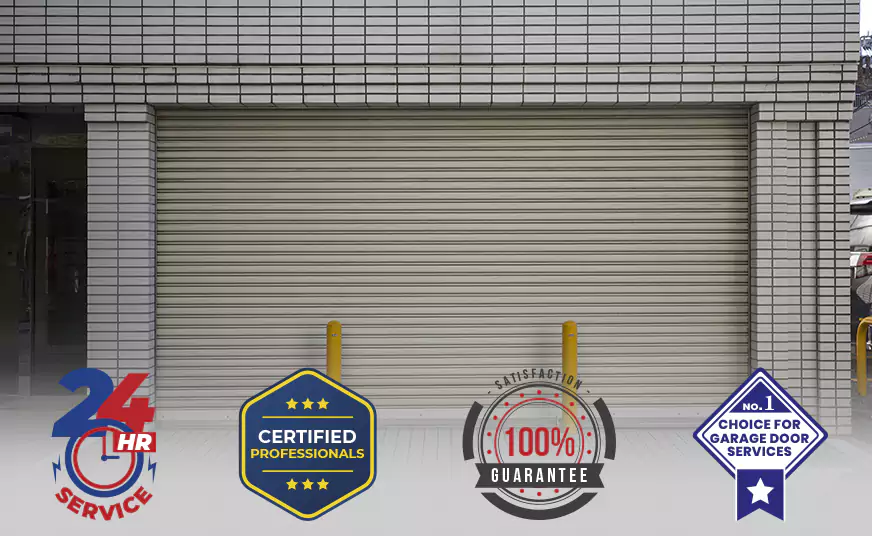 New Amarr Automatic Roll Up Garage Doors Installation in Wilton Manors, FL