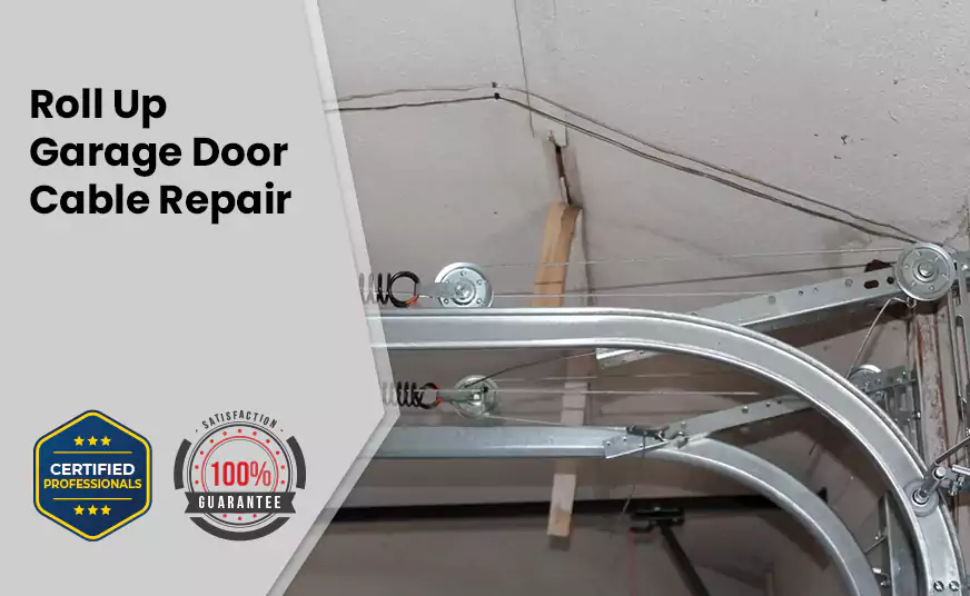 Roll Up Garage Door Cable Repair in Wilton Manors, FL
