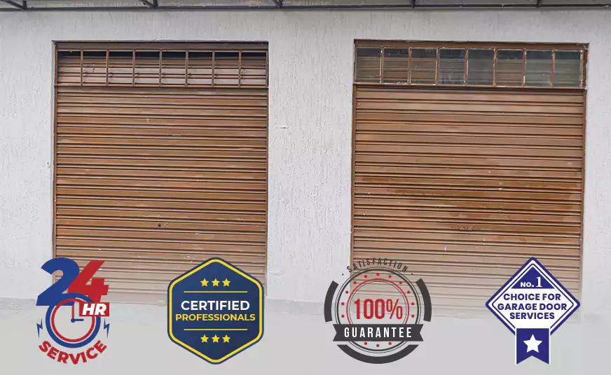 Residential Wood Roll Up Garage Doors in Wilton Manors, FL