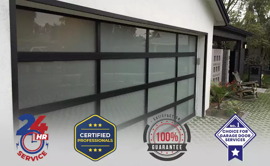 Wayne Dalton Glass Roll Up Garage Doors Replacement Service in Wilton Manors, FL