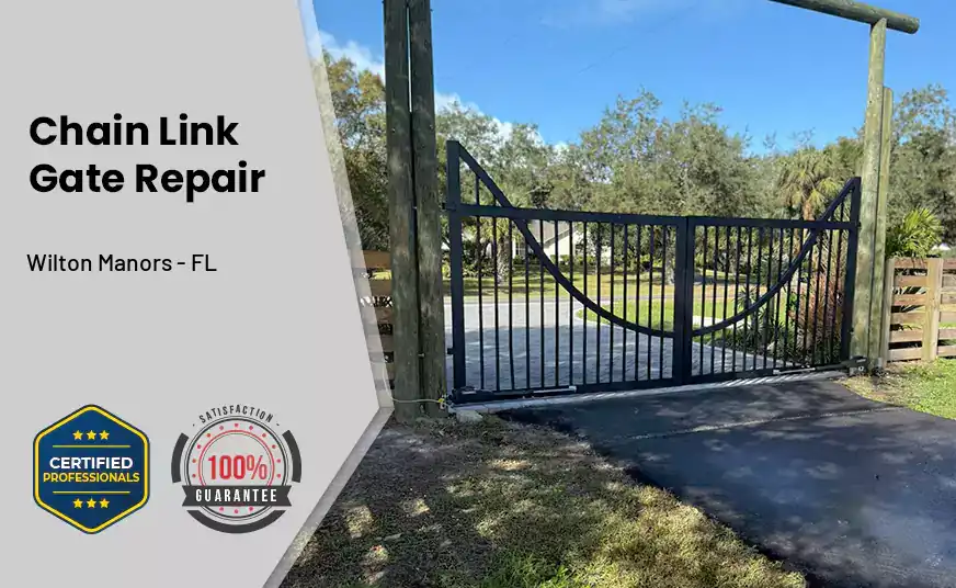 Chain Link Gate Repair Wilton Manors - FL 