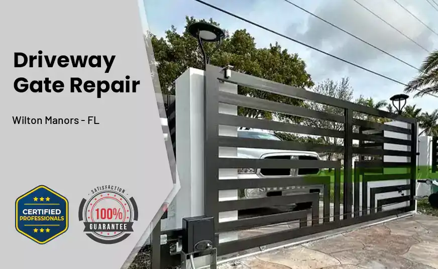 Driveway Gate Repair Wilton Manors - FL 