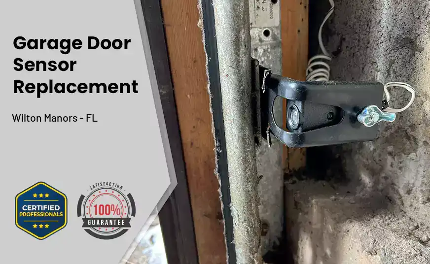 Garage Door Sensor Replacement Wilton Manors - FL