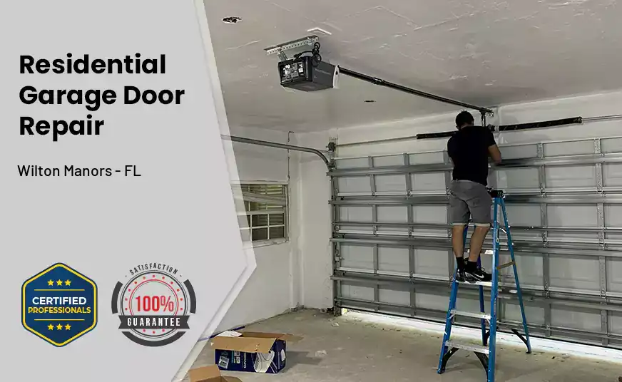 Residential Garage Door Repair Wilton Manors - FL 