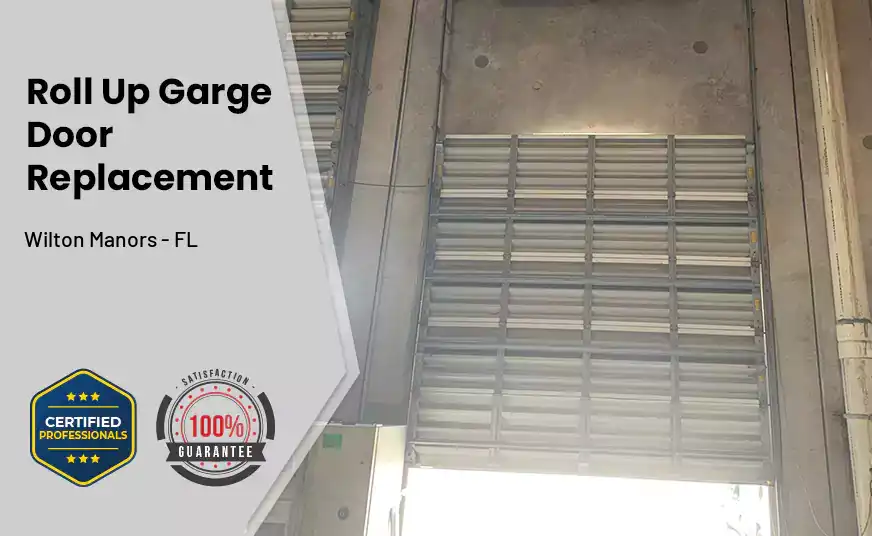 Roll Up Garage Door Replacement Wilton Manors - FL 