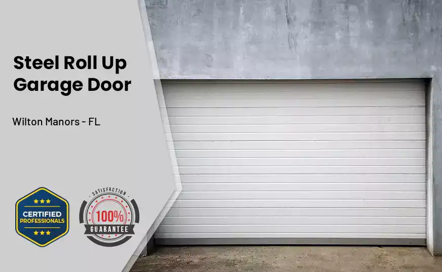 steel roll up garage door Wilton Manors - FL 